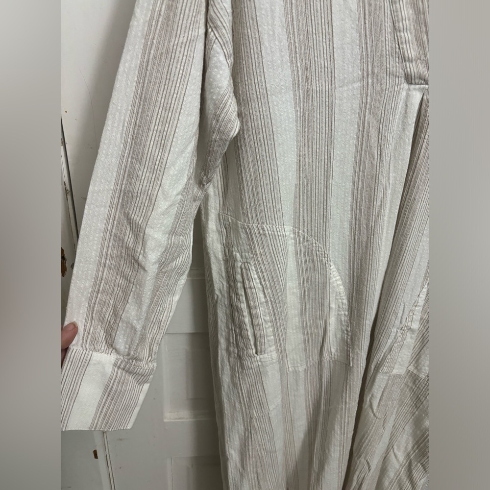 Free People Yumi Long Sleeve V-Neck Dress Midi Dress Size Small - Picture 5 of 11